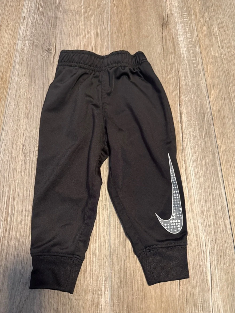 Nike Black & Gray Toddler Zip Track Set